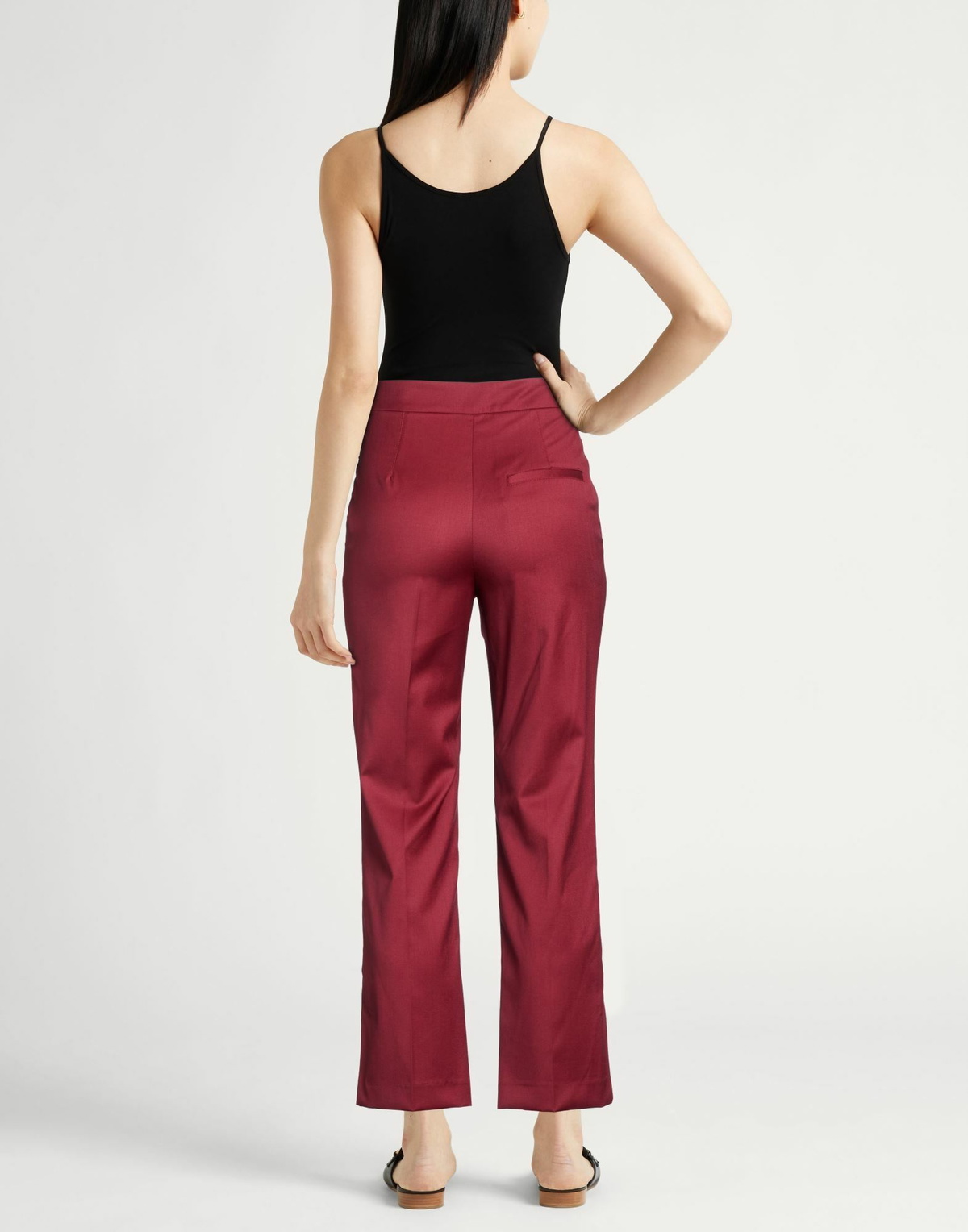 Loulou Studio Womens Pants Burgundy