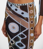 Pucci Vivara tulle maxi skirt