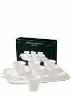 SELETTI Set Of 6 Porcelain Espresso Cups with Tray