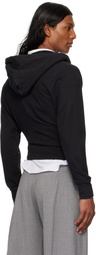 VAQUERA Black Twisted Hoodie