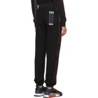 adidas Originals by Alexander Wang Black Logo Jogger Lounge Pants