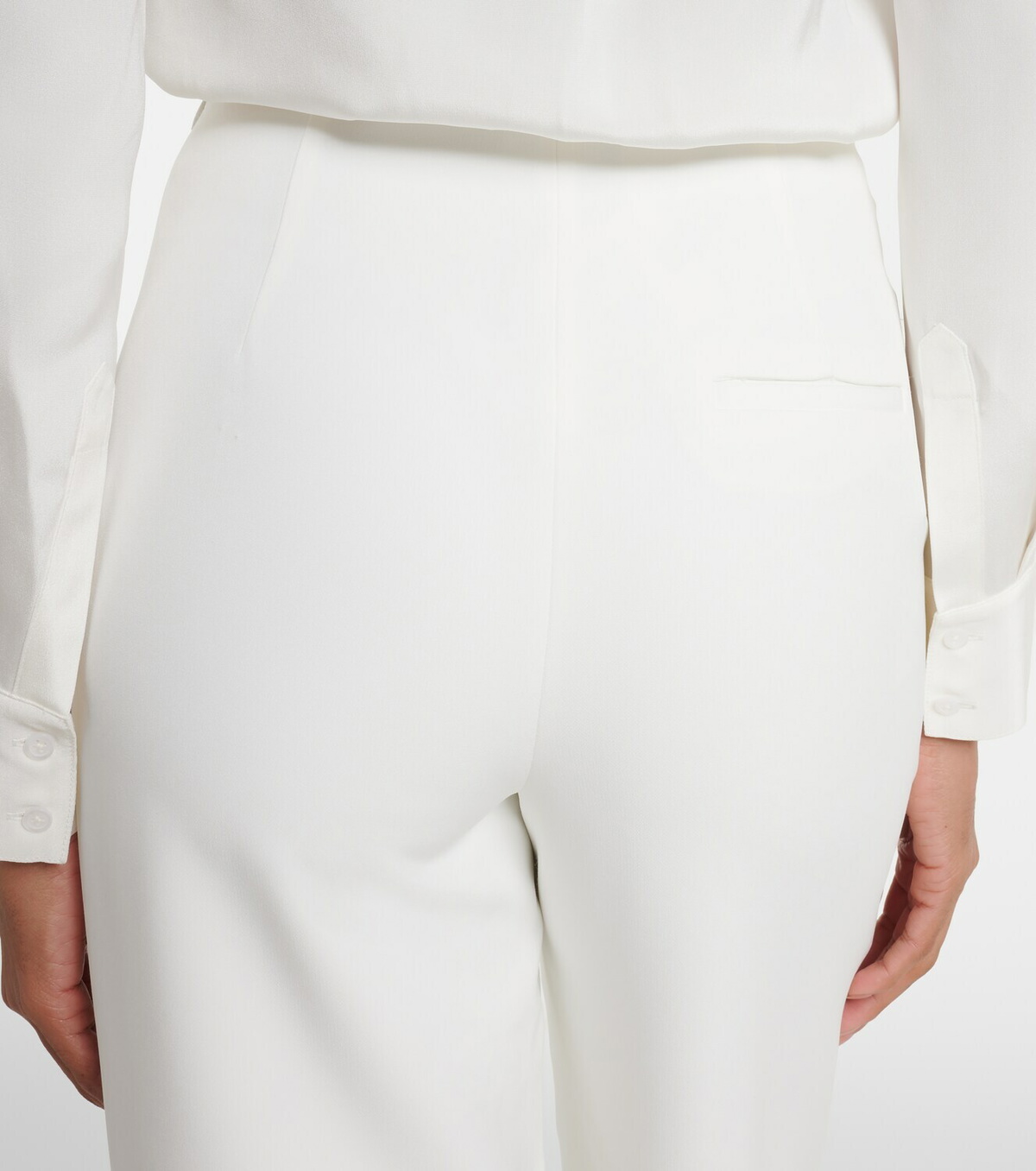 Roland Mouret Crêpe wide-leg pants