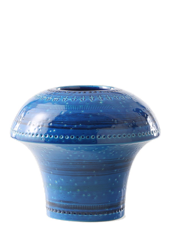 Photo: Rimini Blu Mushroom Vase in Blue