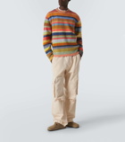 The Elder Statesman Striped cashmere sweater