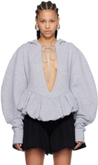 FIDAN NOVRUZOVA Gray Irina Hoodie