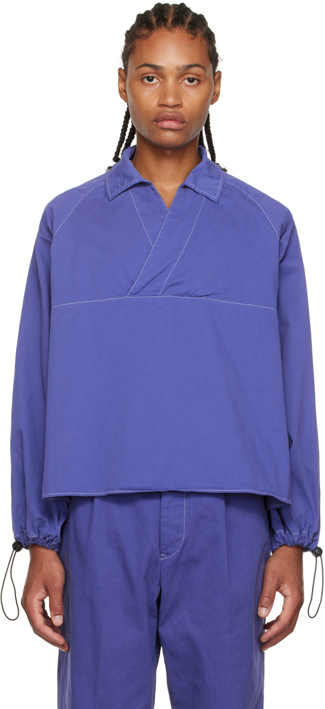 Connor McKnight Blue Fisherman Shirt