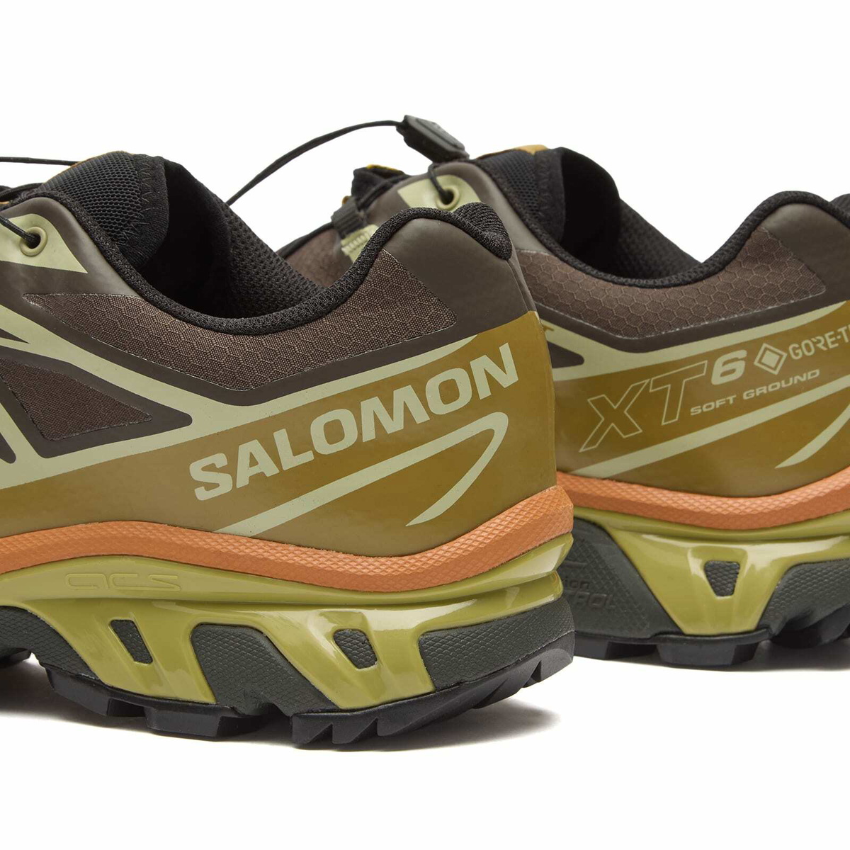 Salomon XT-6 GTX Sneaker in Delicioso/Tea/Plantation
