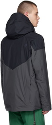 Goldwin Gray Waterproof Down Jacket