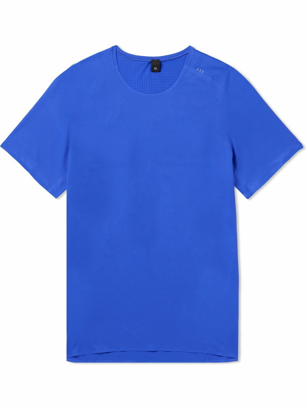 Photo: Lululemon - Fast and Free Recycled Breathe Light™ Mesh T-Shirt - Blue
