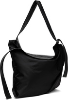 YOHJI YAMAMOTO Black Drape Belt Tote