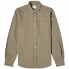 Colorful Standard Men's Organic Oxford Shirt in Dusty Olive
