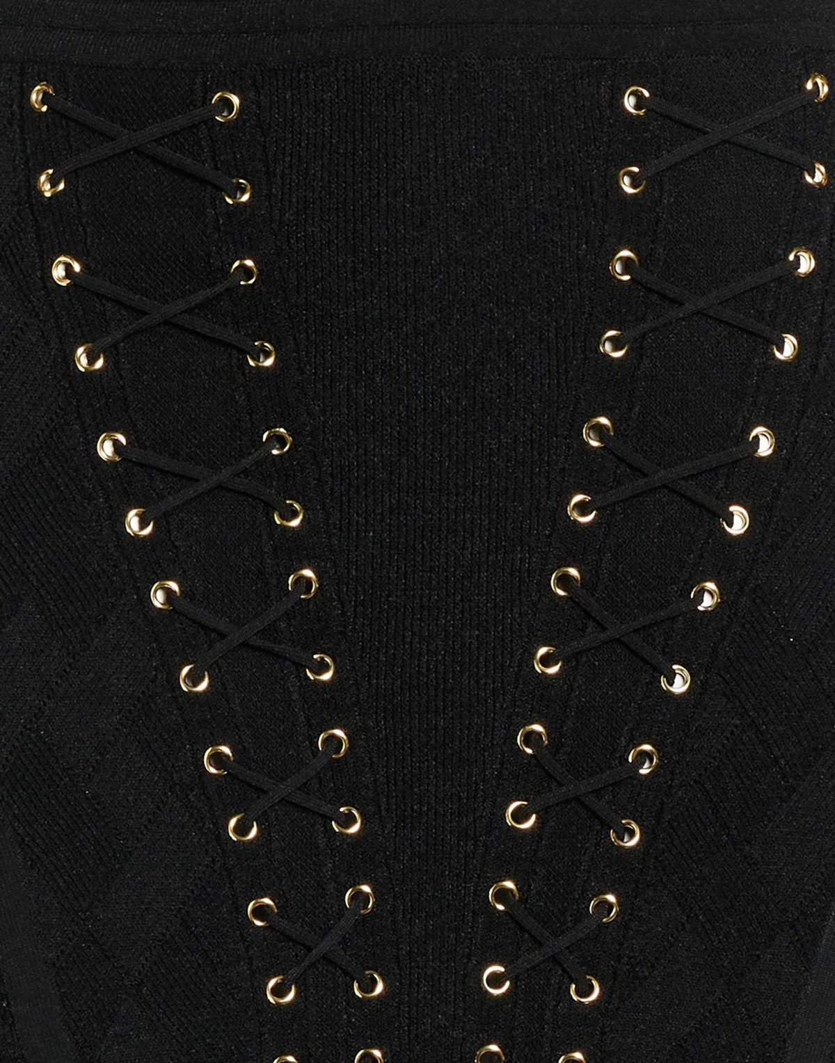 Balmain Womens Midi skirt in Black