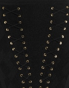 Balmain Womens Midi skirt in Black