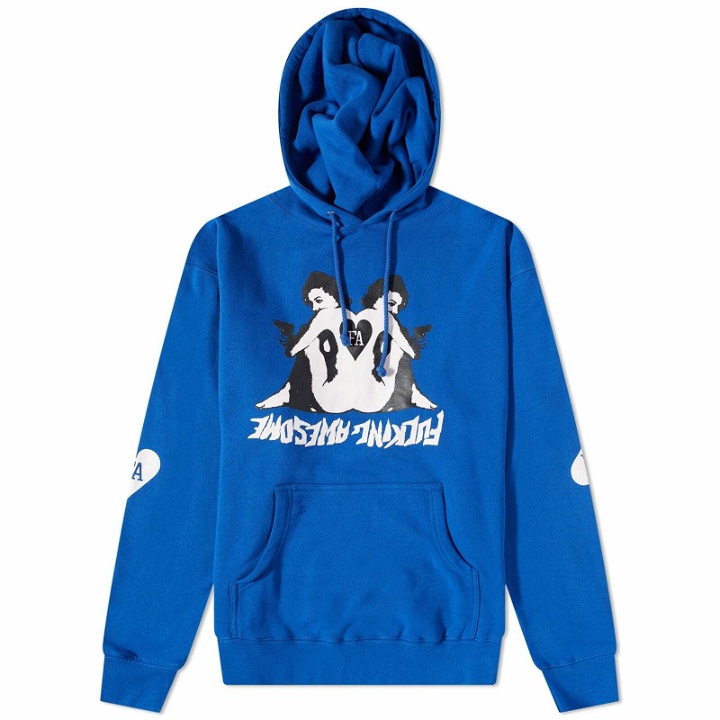 Photo: Fucking Awesome Men's Cards Hoody in Royal
