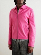 Acne Studios - Leather Jacket - Pink
