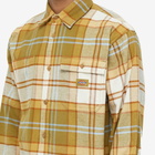 Dickies Men's Orting Check Shirt in Green Moss