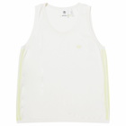 Adidas x Wales Bonner Knit Vest in Chalk White/Semi Frozen Yellow