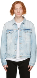 Off-White Blue Denim Arrows Slim Jacket