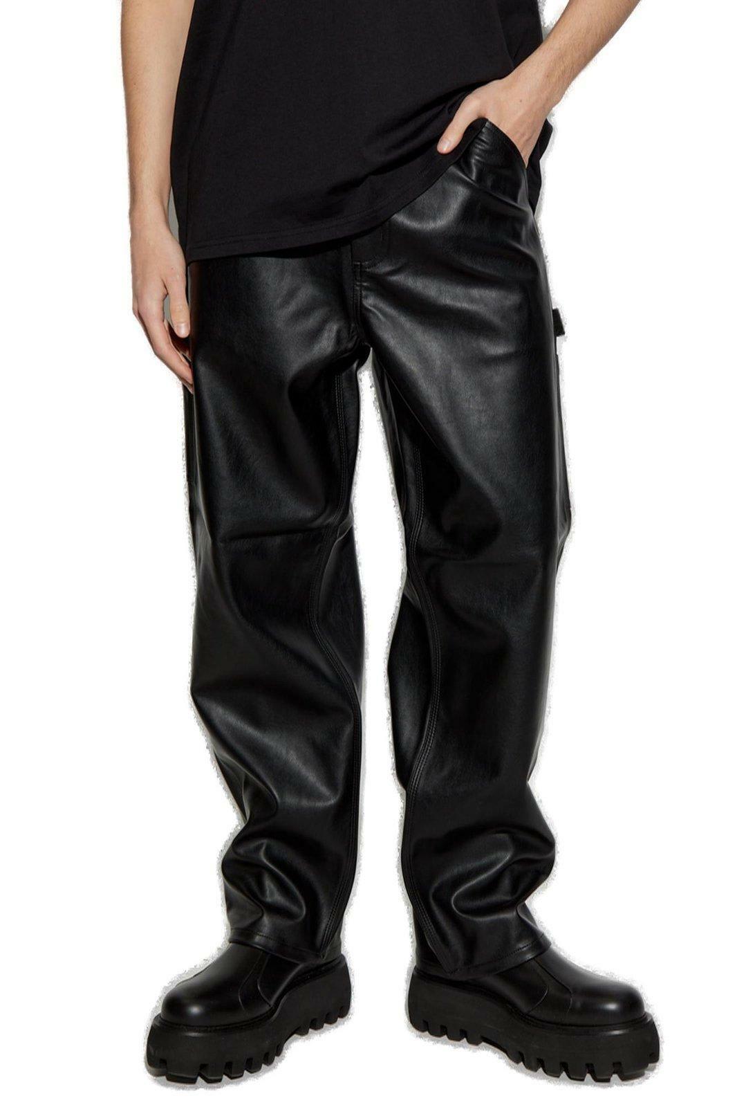 パンツ carhartt SINGLE KNEE LEATHER PANT Black Carhartt Single Knee Leather Pants Carhartt WIP