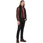 Paul Smith Red Leather Jacket