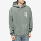 Represent Men's Power And Speed Hoodie in Olive