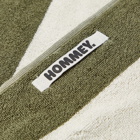 Hommey Hand Towel in Matcha Stripes