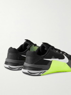 Nike Training - Metcon 7 Rubber-Trimmed Mesh Sneakers - Black