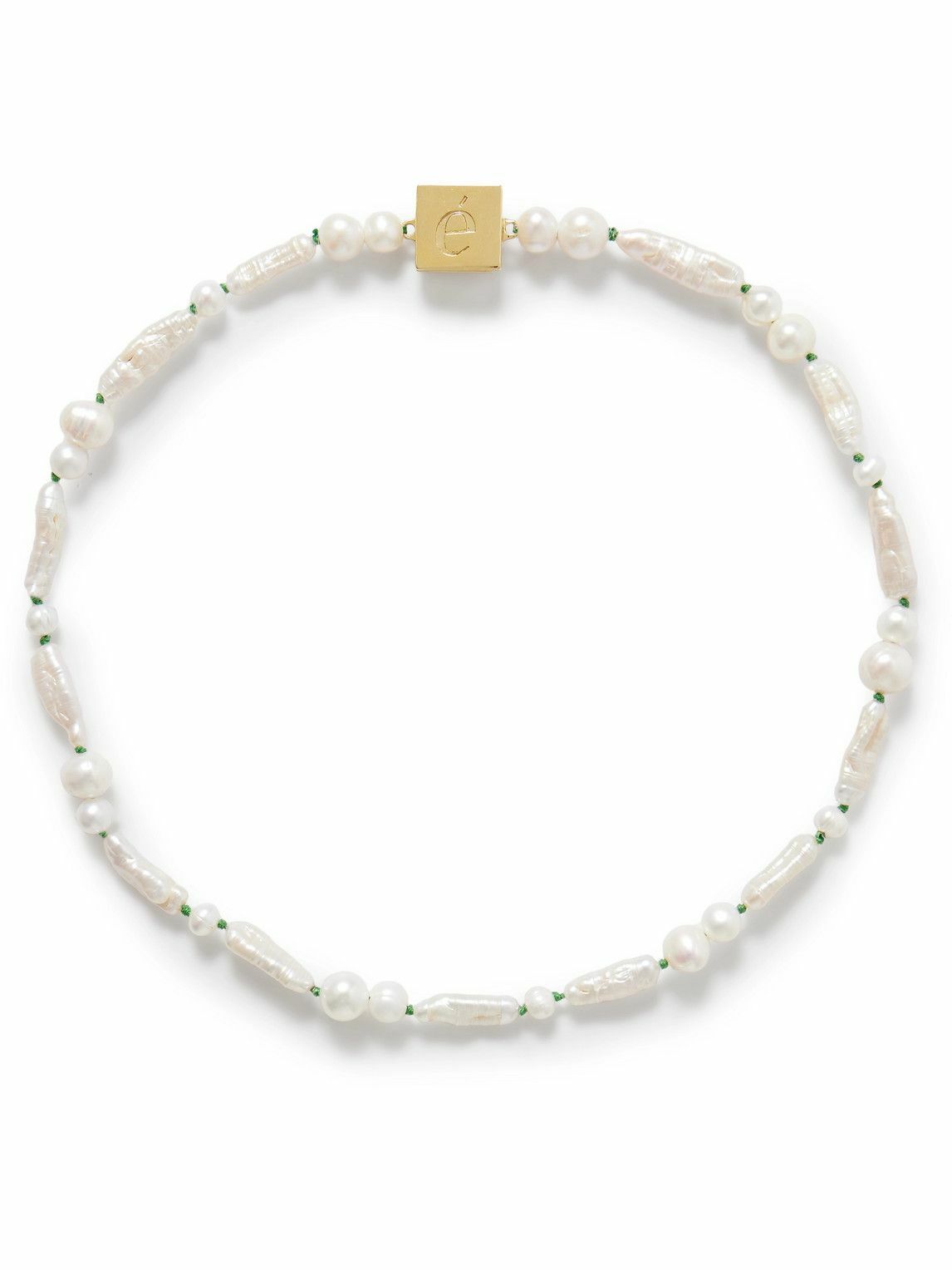 éliou - Juno Gold-Plated Freshwater Pearl Necklace éliou