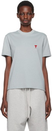 AMI Paris Blue Ami de Cœur T-Shirt
