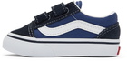 Vans Baby Navy & Blue Old Skool V Sneakers