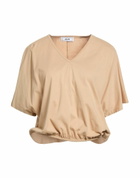 Jijil Womens T-shirt in Camel