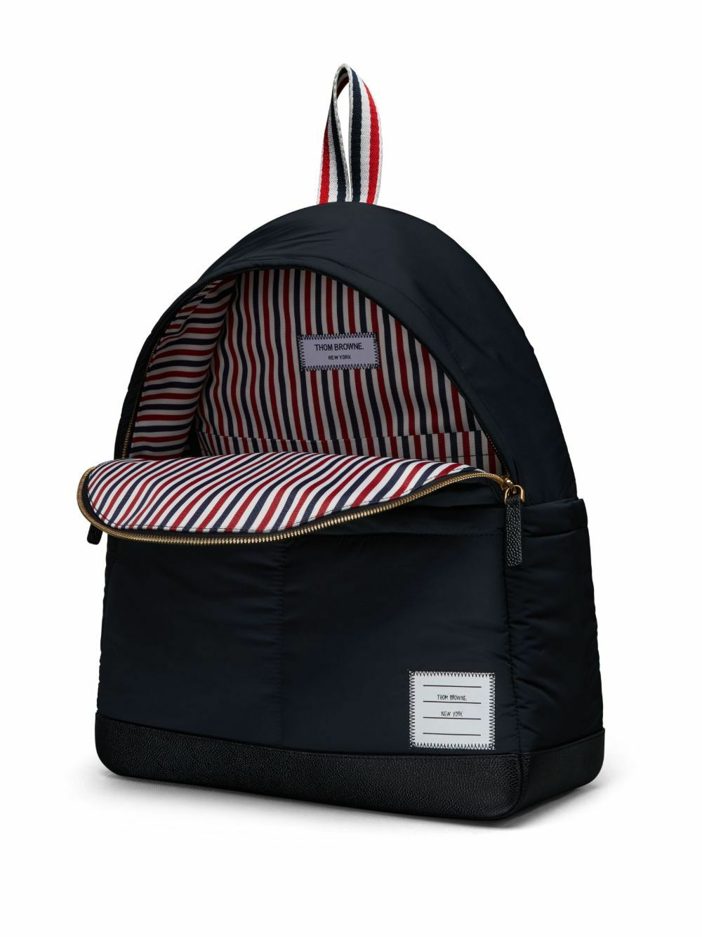 Thom Browne Logo-Patch Backpack