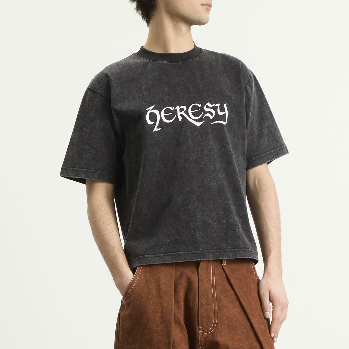 Heresy Men's Tolk T-Shirt in Ash
