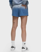 Sporty & Rich Serif Logo Embroidered Sweatpants Dip Dye Blue - Womens - Sport & Team Shorts