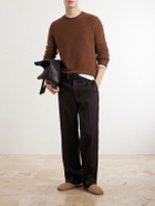 Barena - Straight-Leg Wool-Gabardine Suit Trousers - Brown