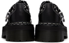 Dr. Martens Black Monk Gothic Americana Loafers