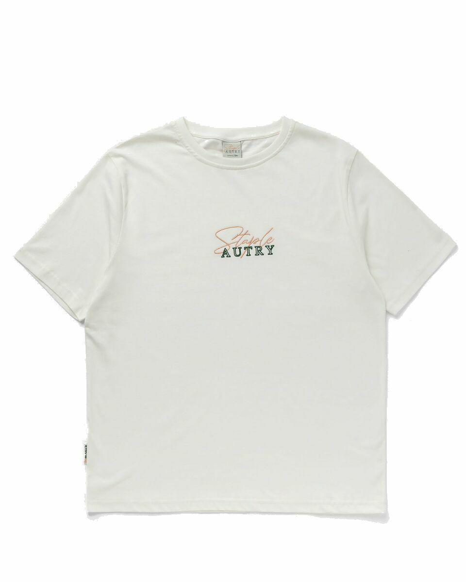 Photo: Autry Action Shoes Autry X Staple T Shirt White - Mens - Shortsleeves