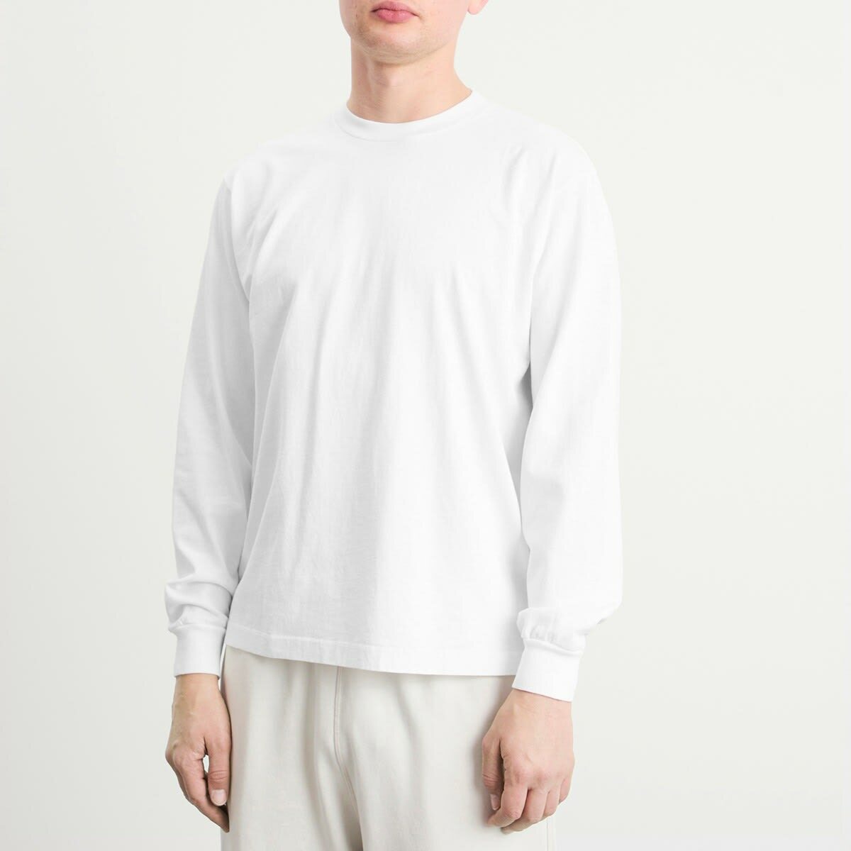Lady Co. Men's Municipal Long Sleeve T-Shirt in White