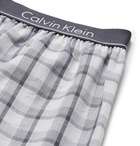 Calvin Klein Underwear - Checked Woven Pyjama Trousers - Men - Blue