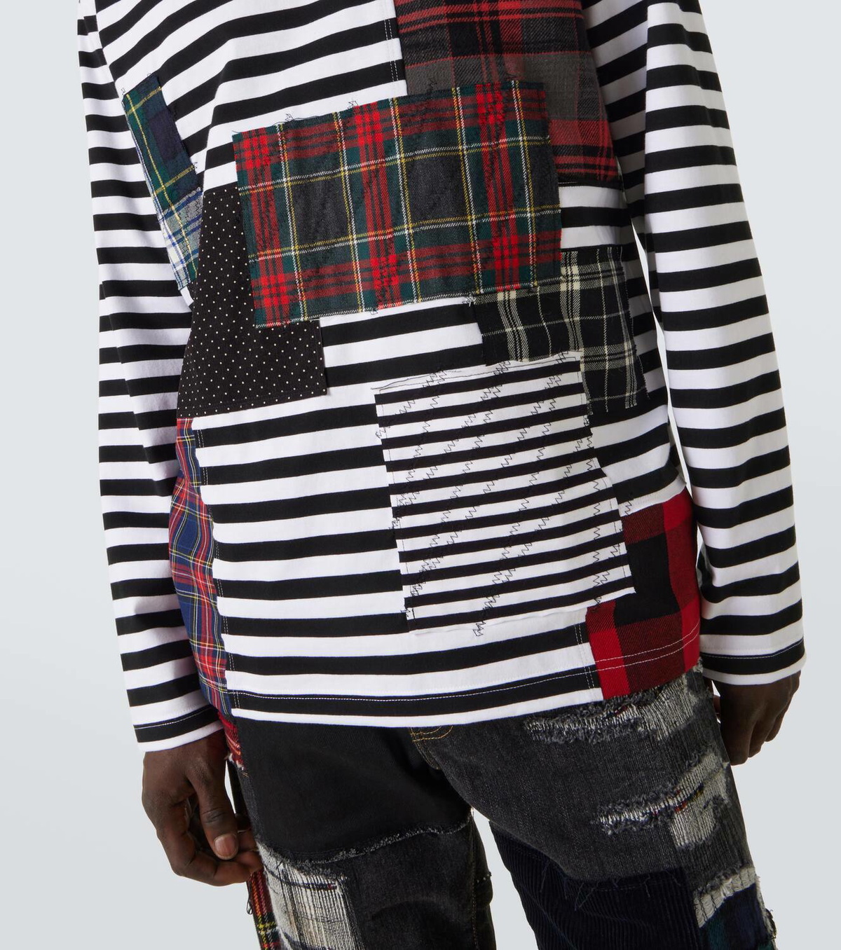 Junya Watanabe x Levi's® patchwork top