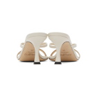 Jimmy Choo Off-White Maelie 70 Heeled Sandals
