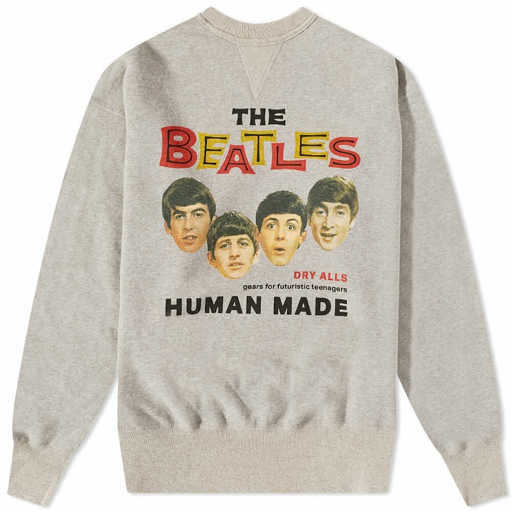 Photo: Human Made Men's Beatles Sweat in Grey