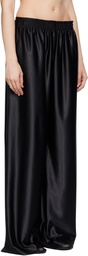 MARIE ADAM-LEENAERDT Black Chic Tracksuit Trousers