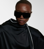 Stella McCartney Logo flat-top sunglasses