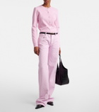 Gucci GG jacquard straight jeans