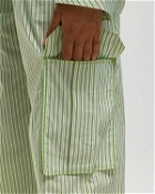 Stine Goya Fatuna, 1767 Poplin Stripes Green - Womens - Casual Pants