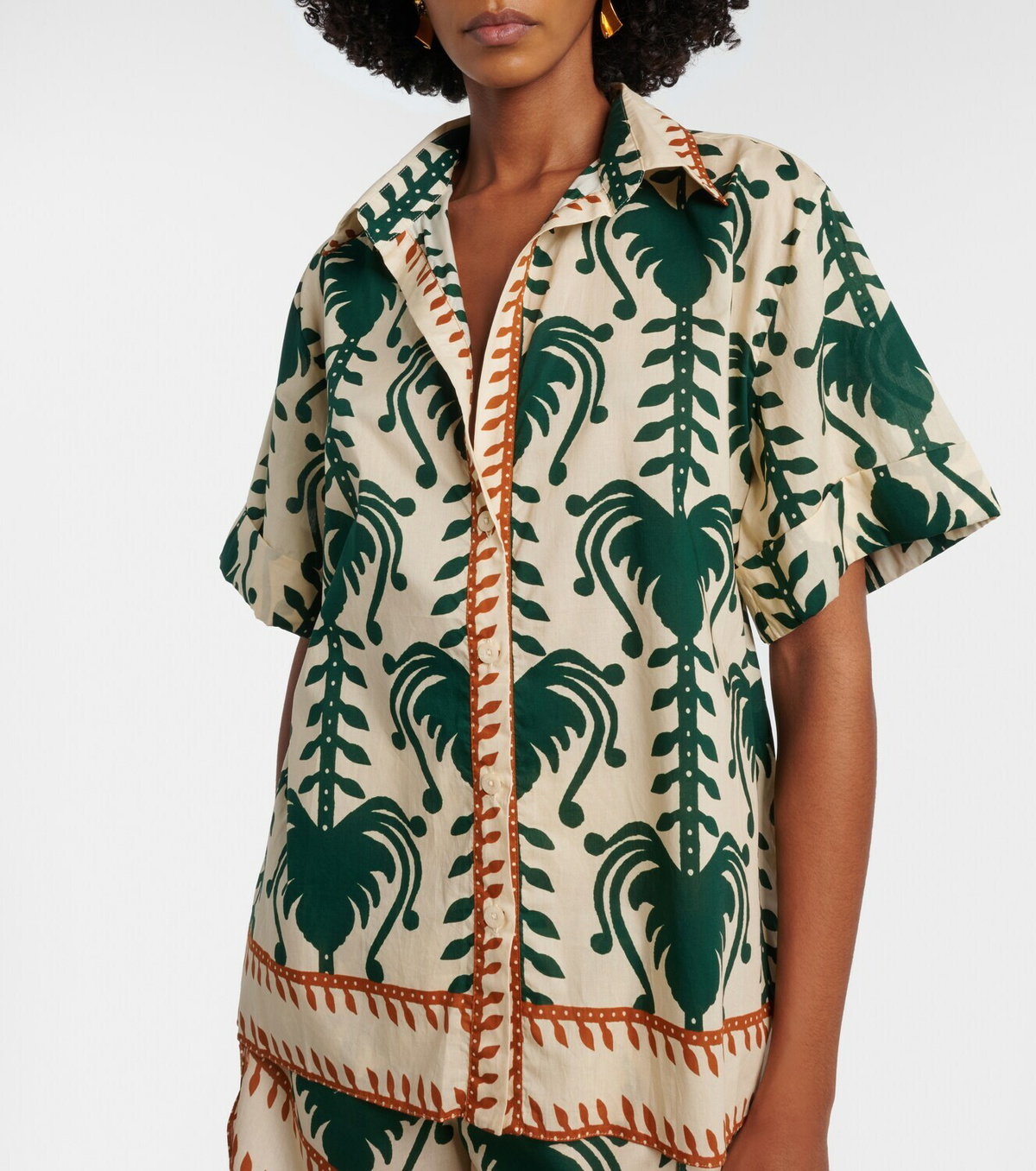 Johanna Ortiz Salty Promises cotton shirt