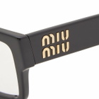 Miu Miu Eyewear Women's 2XV Optical Glasses in Black