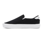 adidas Originals Black Court Rallye Slip-On Sneakers