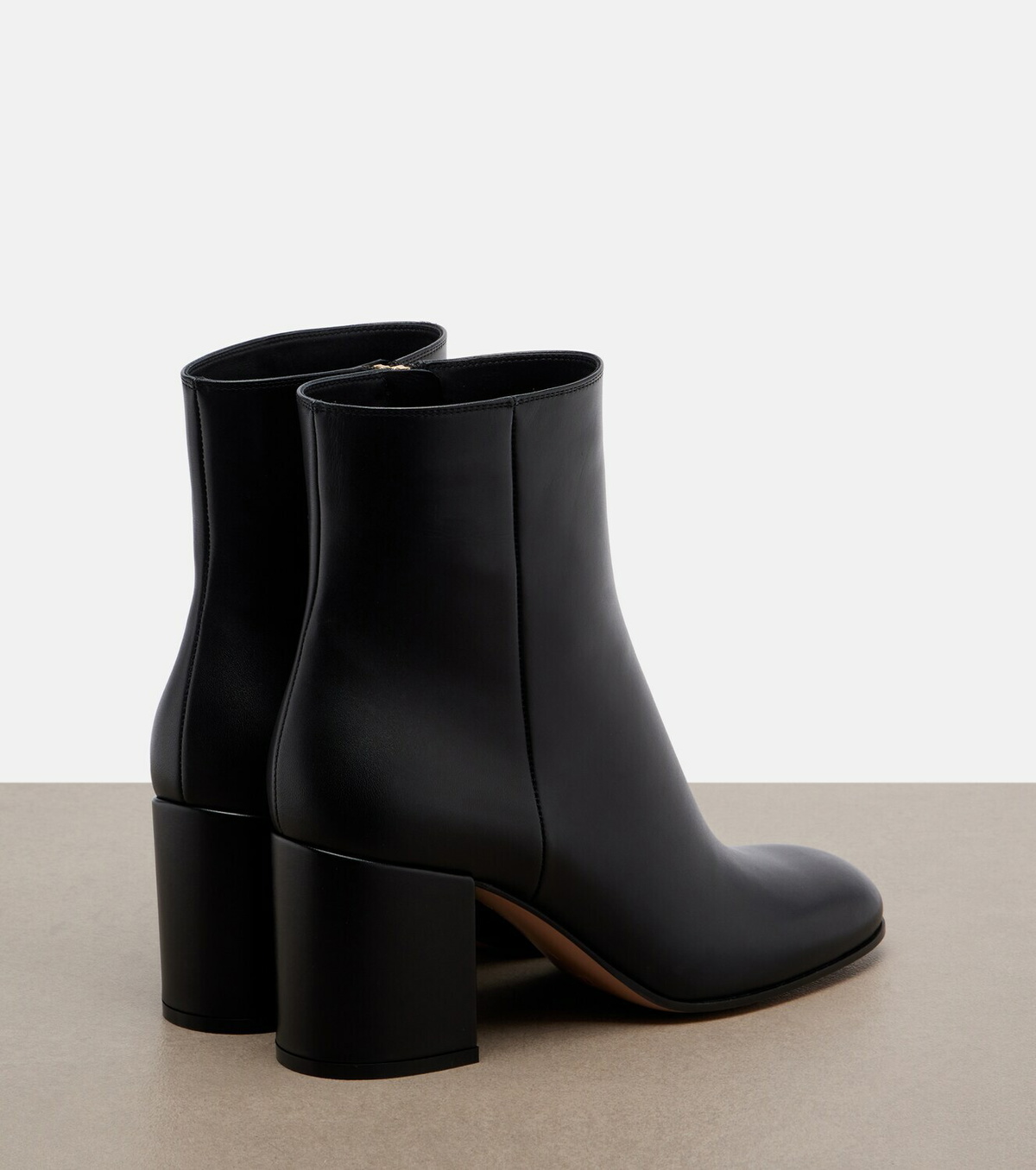 Gianvito Rossi Joelle leather ankle boots